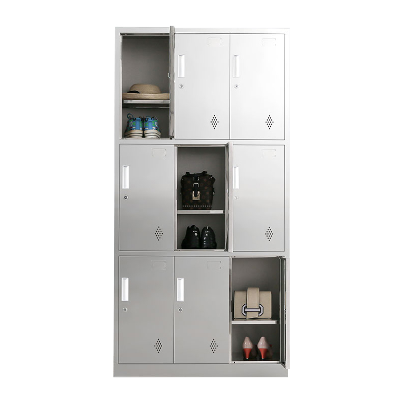 九門(mén)不銹鋼更衣柜
