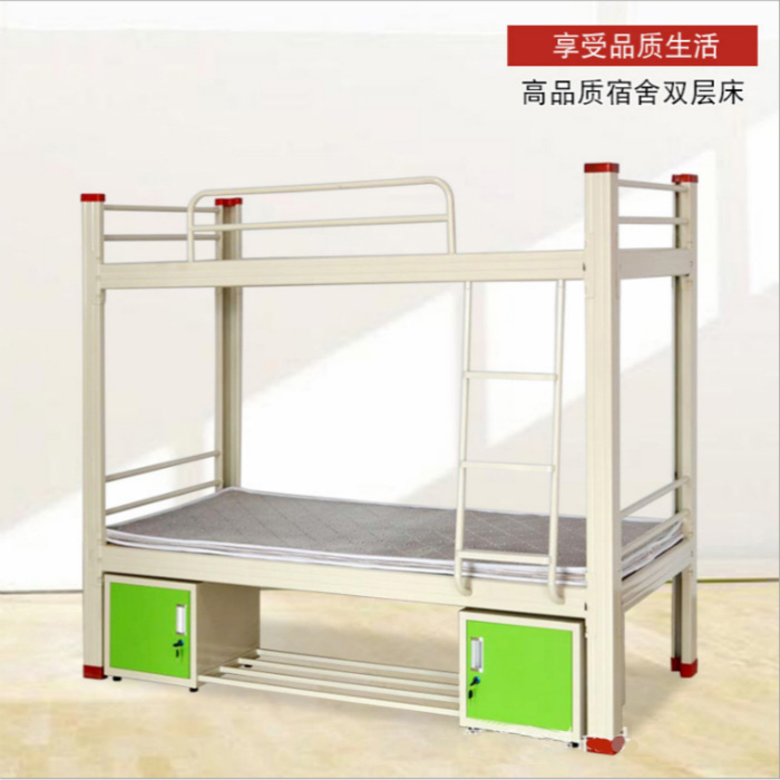 型材雙層床帶柜子X(jué)Y-010